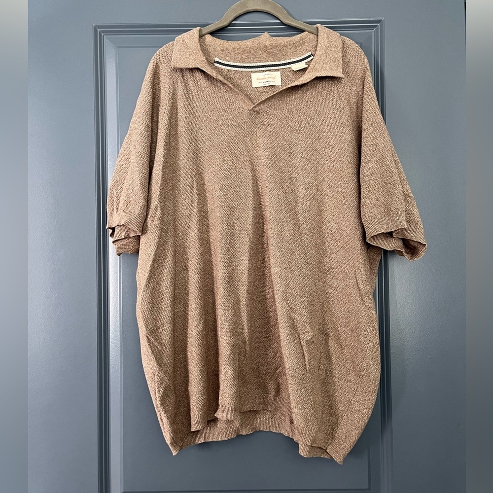 Weatherproof Vintage Brown Knit Shirt